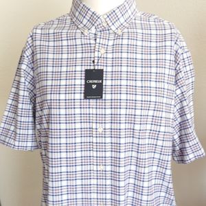 NEW men's XXL plaid cotton